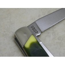 Remington USA Saw Cut Green Delrin 9507 Large Stockman Knife Remington USA Saw Cut Green Delrin 9507 Large Stockman Knife