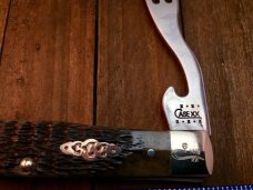 Canal Street Cannitler 312524 Dark Amber Jigged Bone Kinfe/case # 002 Canal Street Cannitler 312524 Dark Amber Jigged Bone Kinfe/case # 002