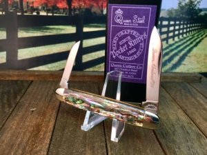 Queen Cutlery Abalone Senator Knife, Pattern 21
