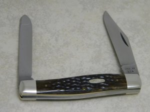 Case XX USA 4 Dot (1986) Bone 6275 SP Moose Knife