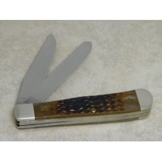 Case XX USA 2 Dot (1988) Bone 6254 Carbon Steel Trapper Knife Case XX USA 2 Dot (1988) Bone 6254 Carbon Steel Trapper Knife