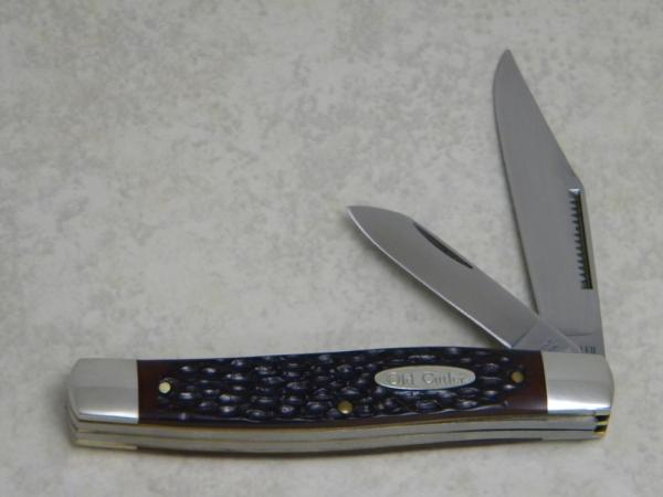 Old Cutler USA (Colonial) Jigged Delrin 523 Large Jack Knife Old Cutler USA (Colonial) Jigged Delrin 523 Large Jack Knife