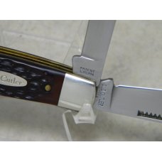 Old Cutler USA (Colonial) Jigged Delrin 523 Large Jack Knife Old Cutler USA (Colonial) Jigged Delrin 523 Large Jack Knife