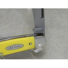 Old Cutler USA (Colonial) Yellow 522 Large Jack Knife
