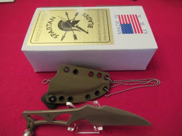 Spartan Blades Phobos  Waist Band or Neck Knife