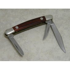 Western USA Stainless Wood W244 Small Stockman Knife Western USA Stainless Wood W244 Small Stockman Knife
