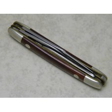 Western USA Stainless Wood W244 Small Stockman Knife Western USA Stainless Wood W244 Small Stockman Knife