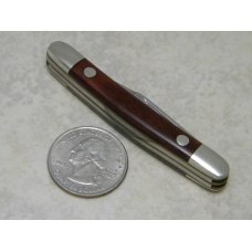Western USA Stainless Wood W244 Small Stockman Knife Western USA Stainless Wood W244 Small Stockman Knife