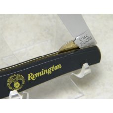 Remington UMC Ireland Stainless Black Linerlock Slimline Trapper Knife Remington UMC Ireland Stainless Black Linerlock Slimline Trapper Knife