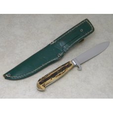 Kissing Crane Rob Klaas Rostfrei Solingen Germany Genuine Stag 315 Fixed Blade Sheath Knife
