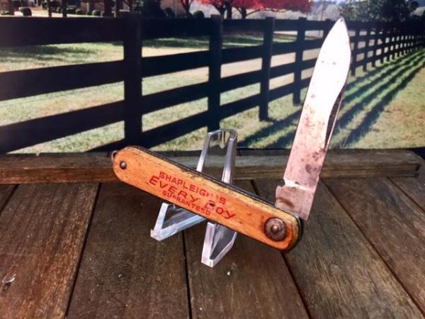 Shapleigh’s Every Boy Knife.  Shapleigh St Louis Tang Stamp