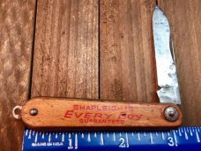 Shapleigh’s Every Boy Knife.  Shapleigh St Louis Tang Stamp