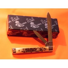 Queen Cutlery Doctors/Physicians Pocket Knife w Great Stag Handles & Box -SMKW Viewers Club 1 of 150 Queen Cutlery Doctors/Physicians Pocket Knife w Great Stag Handles & Box -SMKW Viewers Club 1 of 150