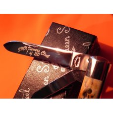 Queen Cutlery Doctors/Physicians Pocket Knife w Great Stag Handles & Box -SMKW Viewers Club 1 of 150 Queen Cutlery Doctors/Physicians Pocket Knife w Great Stag Handles & Box -SMKW Viewers Club 1 of 150