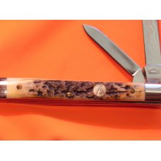 Queen Cutlery Doctors/Physicians Pocket Knife w Great Stag Handles & Box -SMKW Viewers Club 1 of 150 Queen Cutlery Doctors/Physicians Pocket Knife w Great Stag Handles & Box -SMKW Viewers Club 1 of 150