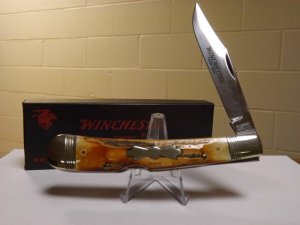 Classic USA Winchester Model 1950 Stag Banana Trapper