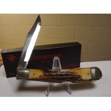 Classic USA Winchester Model 1950 Stag Banana Trapper