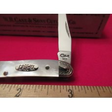 Case XX Pearl Tiny Texas Toothpick Scrolled Pattern # 810096 SS Case XX Pearl Tiny Texas Toothpick Scrolled Pattern # 810096 SS