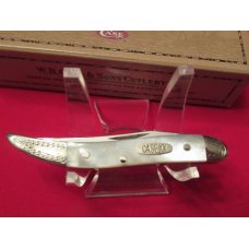 Case XX Pearl Tiny Texas Toothpick Scrolled Pattern # 810096 SS Case XX Pearl Tiny Texas Toothpick Scrolled Pattern # 810096 SS