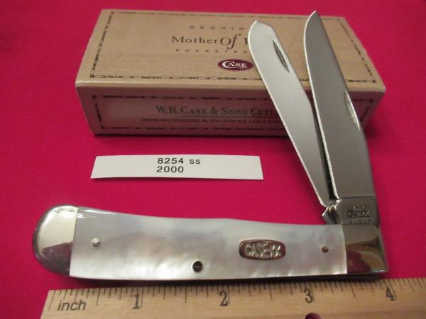 Case XX Pearl Trapper Pattern # 8254 SS Case XX Pearl Trapper Pattern # 8254 SS