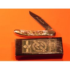 Queen Cutlery #41 Copperhead Pocket Knife w/ Great Abalone Handles! Queen Abalone #41 Blade Etch Queen Cutlery #41 Copperhead Pocket Knife w/ Great Abalone Handles! Queen Abalone #41 Blade Etch