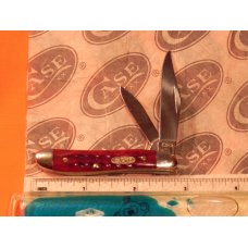 1996 Case xx 2 Blade Peanut Pocket Knife –MDL #6220 SS w/ Red Pocket Worn Pick-bone Handles 1996 Case xx 2 Blade Peanut Pocket Knife –MDL #6220 SS w/ Red Pocket Worn Pick-bone Handles