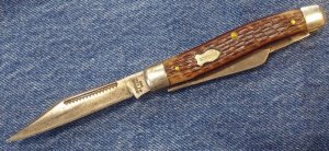Schrade #880 Texas pattern; Premium Stock Knife; circa 1973 - 1975