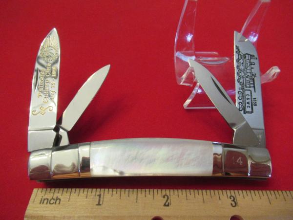  Sargent 4 Blade Pearl Congress for Palmetto Cutlery Club  1 of 73 
