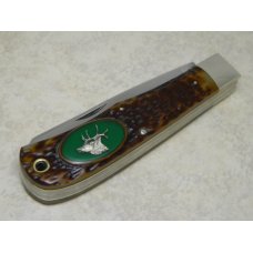 Camillus USA Delrin American Wildlife Series #10 Jumbo Trapper Knife Camillus USA Delrin American Wildlife Series #10 Jumbo Trapper Knife
