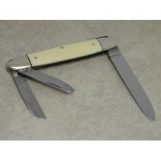 Kissing Crane Germany Imitation Ivory Anglo Saxon Whittler Knife - 1980 Golden Circle Knife Club Kissing Crane Germany Imitation Ivory Anglo Saxon Whittler Knife - 1980 Golden Circle Knife Club