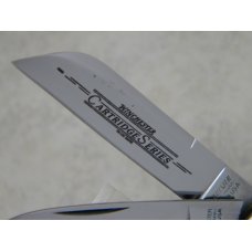 Winchester Trademark USA 1997 Bone 49113 Cartridge Series Large 4 Blade Congress Knife