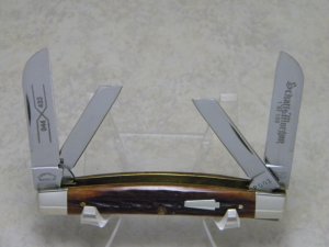 Schatt & Morgan Titusville PA. 044433 Bone 1 of 150 Congress Knife c.2001