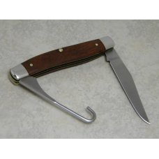 Schrade + USA LTD. Wood 1996/97 Federal Duck Stamp 10th Commemorative Edition Gut Hook Muskrat Knife