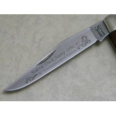 Schrade + USA LTD. Wood 1996/97 Federal Duck Stamp 10th Commemorative Edition Gut Hook Muskrat Knife