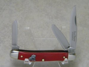 Schrade Walden Cutlery PR2 USA Paul Revere Commemorative Limited Edition Stockman Knife