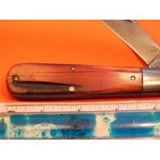 Old Case xx -MDL# 6143 Daddy Barlow Red bone handles &replacement pin w crack -good used condition Old Case xx -MDL# 6143 Daddy Barlow Red bone handles &replacement pin w crack -good used condition