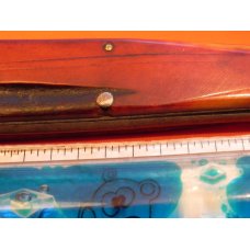 Old Case xx -MDL# 6143 Daddy Barlow Red bone handles &replacement pin w crack -good used condition Old Case xx -MDL# 6143 Daddy Barlow Red bone handles &replacement pin w crack -good used condition