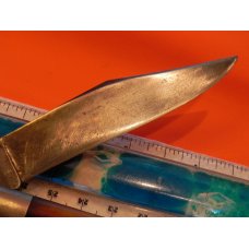 Old Case xx -MDL# 6143 Daddy Barlow Red bone handles &replacement pin w crack -good used condition Old Case xx -MDL# 6143 Daddy Barlow Red bone handles &replacement pin w crack -good used condition