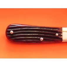 2007 HAND MADE Bulldog Brand, Single Blade Barlow with Great Winter Bottom Bone Handles -Minty 2007 HAND MADE Bulldog Brand, Single Blade Barlow with Great Winter Bottom Bone Handles -Minty