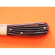 2007 HAND MADE Bulldog Brand, Single Blade Barlow with Great Winter Bottom Bone Handles -Minty 2007 HAND MADE Bulldog Brand, Single Blade Barlow with Great Winter Bottom Bone Handles -Minty