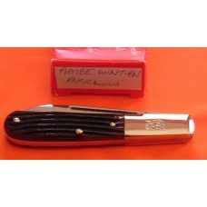 2007 HAND MADE Bulldog Brand, Single Blade Barlow with Great Winter Bottom Bone Handles -Minty 2007 HAND MADE Bulldog Brand, Single Blade Barlow with Great Winter Bottom Bone Handles -Minty