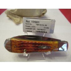 Case XX Tribal Lock Harvest Orange Pattern TB612010 L SS
