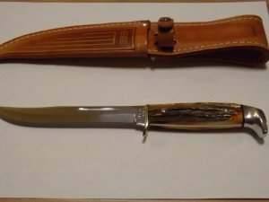 Case XX USA (64-69) 516-5 Stag Fixed Blade