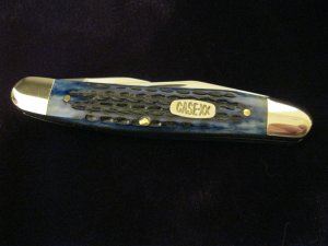 Case XX USA Muskrat 1999 Knife Blue Bone