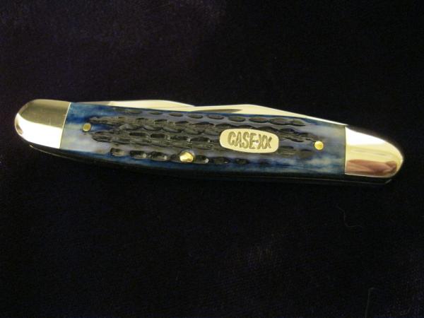 Case XX USA Muskrat 1999 Knife Blue Bone