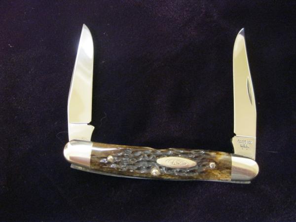 Case XX USA Muskrat 2 Dot 1978 Pretty Bone Knife Case XX USA Muskrat 2 Dot 1978 Pretty Bone Knife