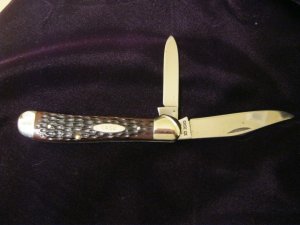 Case Knife XX USA  66249 Copperhead 1-Dot Delrin 1979 Knife Used