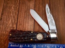 Camillus Trapper Commemorative Knife for Remington NKCA 25th Anniversary Camillus Trapper Commemorative Knife for Remington NKCA 25th Anniversary