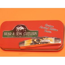 Bear & Son 4 Blade Congress w Stag Handles -Abraham Lincoln Commemorative +Kentucky Shield #4 of 25 Bear & Son 4 Blade Congress w Stag Handles -Abraham Lincoln Commemorative +Kentucky Shield #4 of 25