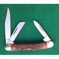 808 Schrade Open Stock Serpentine Pattern 808 Schrade Open Stock Serpentine Pattern